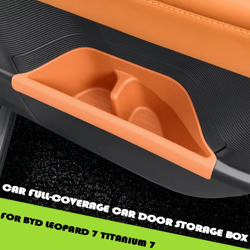 Органайзер для дверей автомобиля с полным покрытием, подходит для BYD Leopard 7 Titanium 7, модифицированный, из TPE, для четырех дверей, улучшенные детали для хранения
Органайзер для дверей автомобиля с полным покрытием, подходит для BYD Leopard 7 Titanium 7, модифицированный, из TPE, для четырех дверей, улучшенные детали для хранения