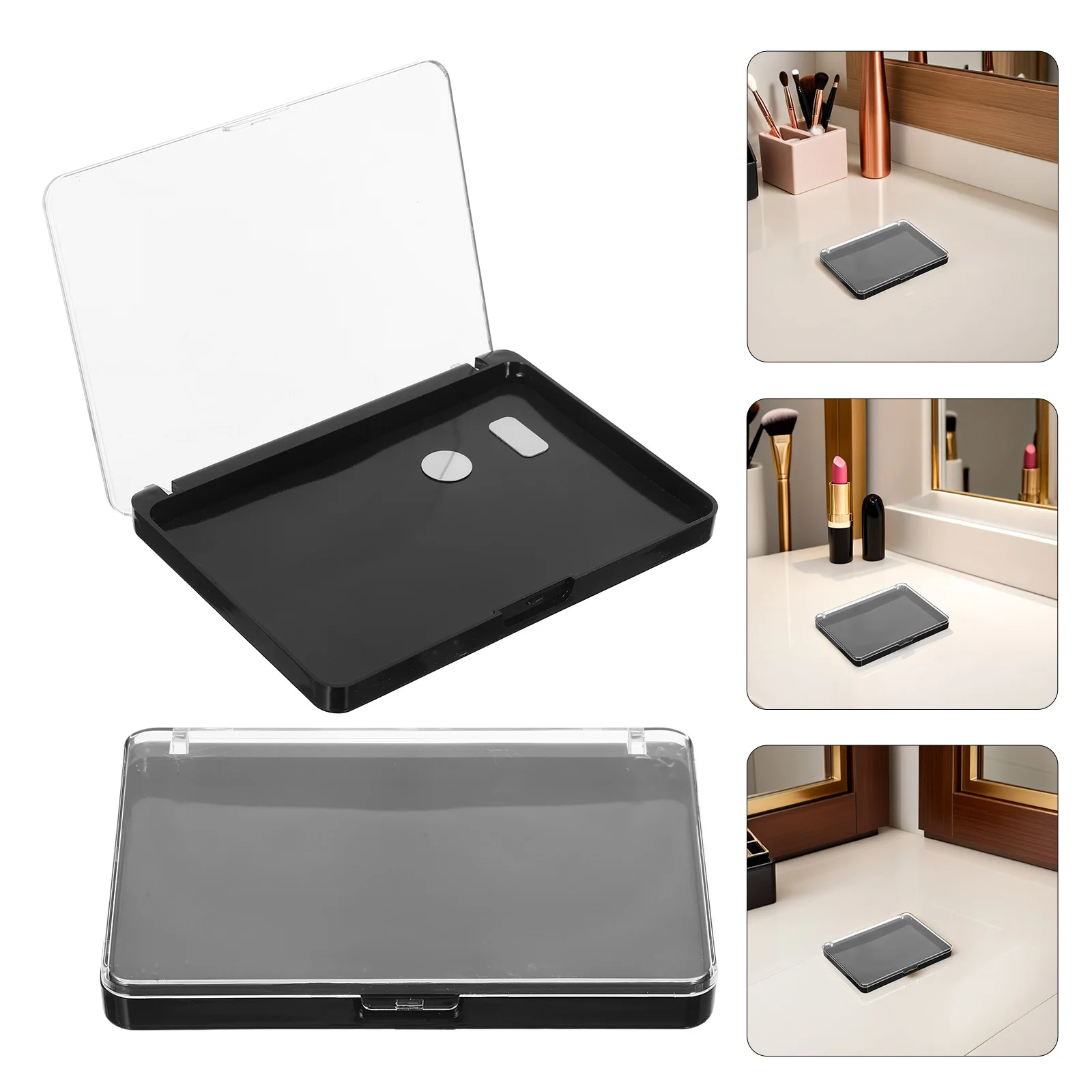 2Pcs Empty Makeup Palette Compact Transparent Lid for Eyeshadow Blush Highlighter Contour Powder Organizing Travel Daily Use
2Pcs Empty Makeup Palette Compact Transparent Lid for Eyeshadow Blush Highlighter Contour Powder Organizing Travel Daily Use