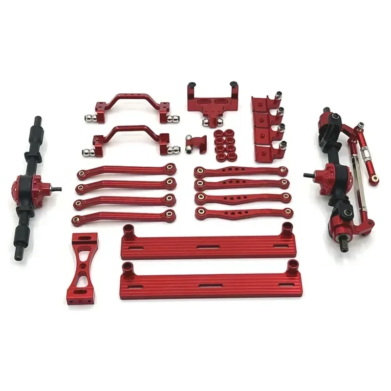Metal Front and Rear Axle Chassis Link Rod Pull Rod Mount Side Pedal Shock Mount Set 1/16 RC Car Upgrade Parts for WPL 1/16 C64
Metal Front and Rear Axle Chassis Link Rod Pull Rod Mount Side Pedal Shock Mount Set 1/16 RC Car Upgrade Parts for WPL 1/16 C64