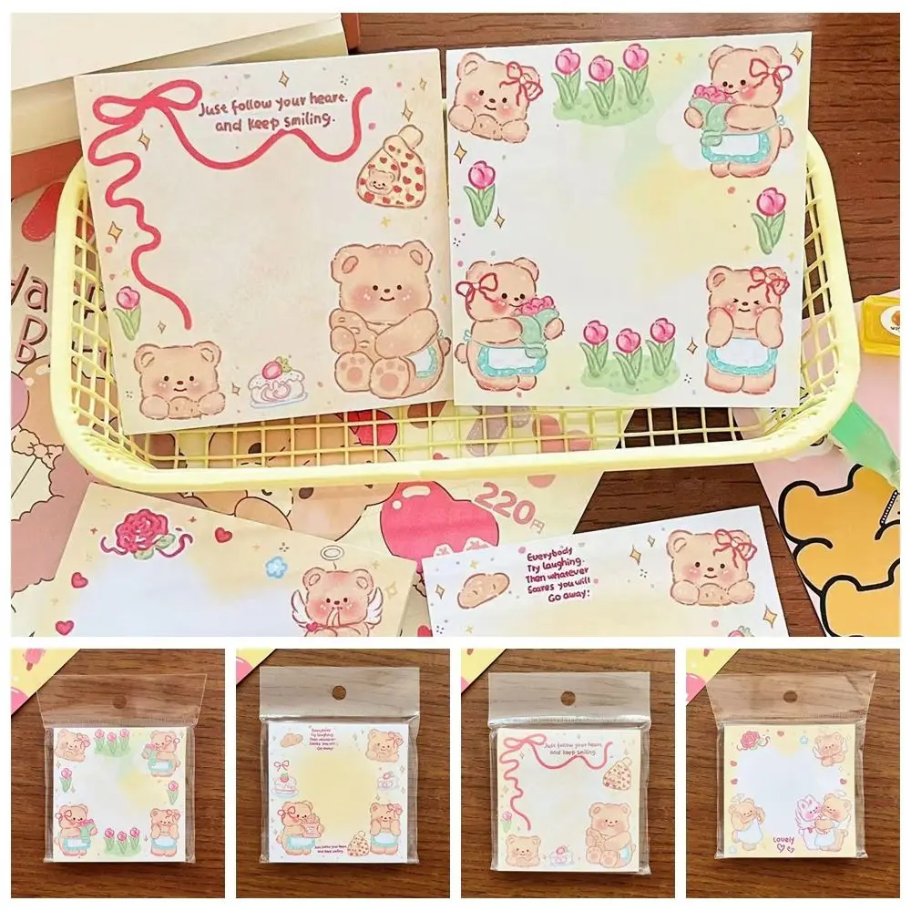 Cute Butter Bear Sticky Note Simple Original Cartoon Animal Decorative Sticker Self-adhesive Multi-purpose Message Paper
Cute Butter Bear Sticky Note Simple Original Cartoon Animal Decorative Sticker Self-adhesive Multi-purpose Message Paper