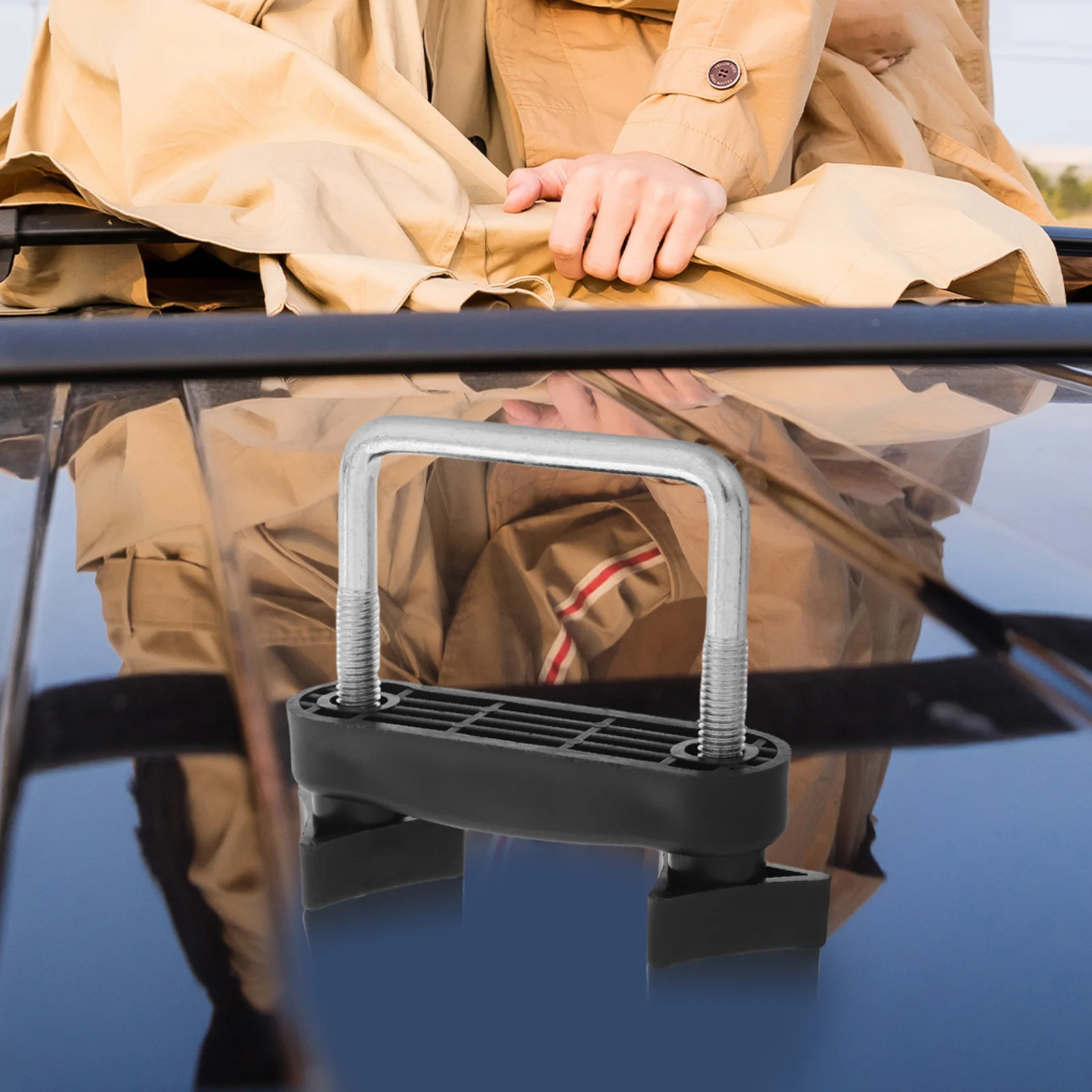 4Pcs Universal Car Roof Rack Crossbars Clips Mounting Clamps Secure Cargo Carrier Brackets Luggage Roof Rail Clamps Automotive
4Pcs Universal Car Roof Rack Crossbars Clips Mounting Clamps Secure Cargo Carrier Brackets Luggage Roof Rail Clamps Automotive