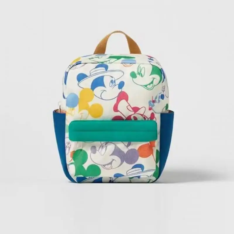 Color Mickey New Style Children's Bag Printed Cartoon Cute Kids Girl Backpack Schoolbag Fashion Disney Kids Kindergarten Satchel
Color Mickey New Style Children's Bag Printed Cartoon Cute Kids Girl Backpack Schoolbag Fashion Disney Kids Kindergarten Satchel