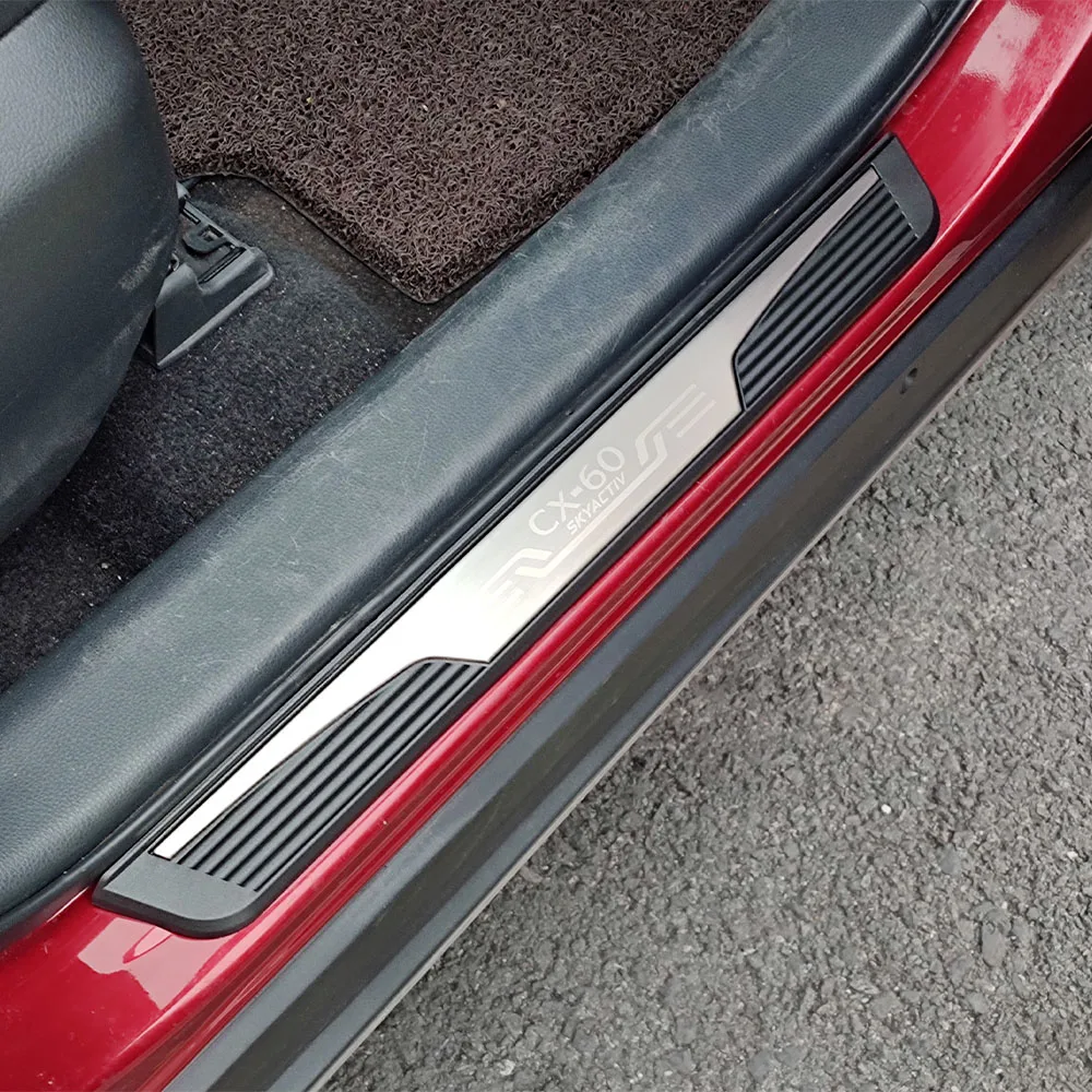 Накладки на пороги для Mazda CX-60 (2022-2026) – аксессуары для экстерьера автомобиля, защитные накладки на пороги, наклейки на педали
Накладки на пороги для Mazda CX-60 (2022-2026) – аксессуары для экстерьера автомобиля, защитные накладки на пороги, наклейки на педали