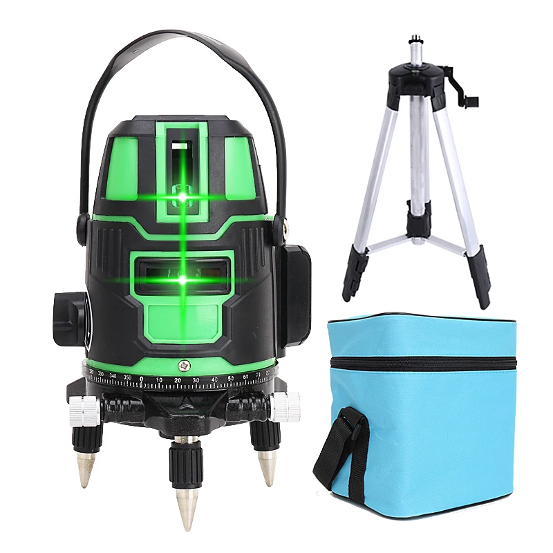 LUCHSHIY 2/3/5 Lines Laser Level 360 Professional Self-leveling Nivel Laser Tripod Construction Tools Laser Level Tape Measure
LUCHSHIY 2/3/5 Lines Laser Level 360 Professional Self-leveling Nivel Laser Tripod Construction Tools Laser Level Tape Measure