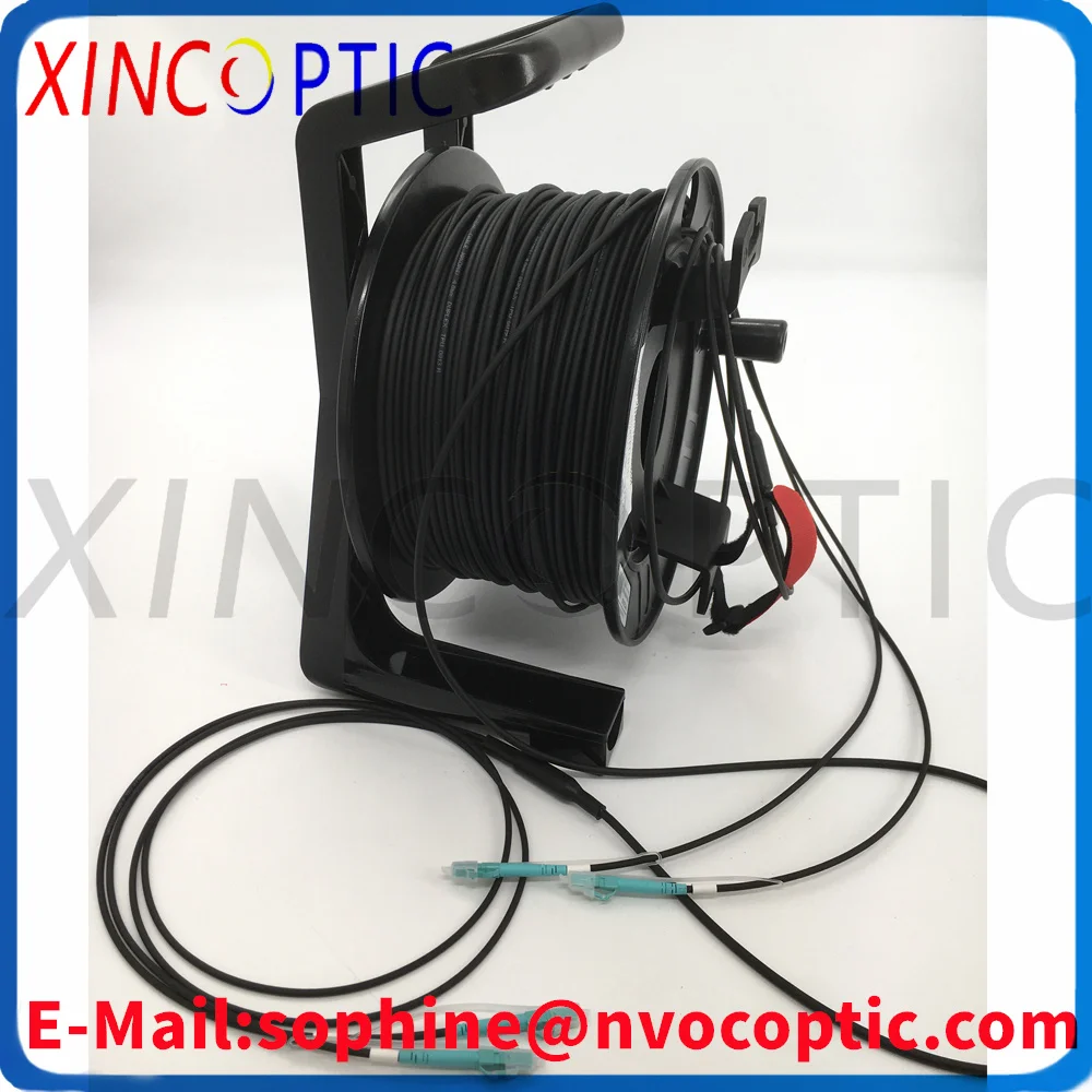 100M MM,2C,OM3-300,TPU/LSZH Armored Black Cable,4.0mm,2Cores LC-LC/ST/SC/FCUPC Fiber Optical Patch Cord Jumper With PCD235 Reel
100M MM,2C,OM3-300,TPU/LSZH Armored Black Cable,4.0mm,2Cores LC-LC/ST/SC/FCUPC Fiber Optical Patch Cord Jumper With PCD235 Reel