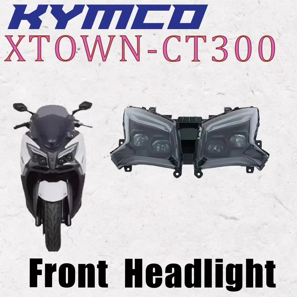 Новая светодиодная фара для мотоцикла Kymco XTOWN-CT300 300CT CT 300, передние фары в сборе, оригинальные аксессуары
Новая светодиодная фара для мотоцикла Kymco XTOWN-CT300 300CT CT 300, передние фары в сборе, оригинальные аксессуары