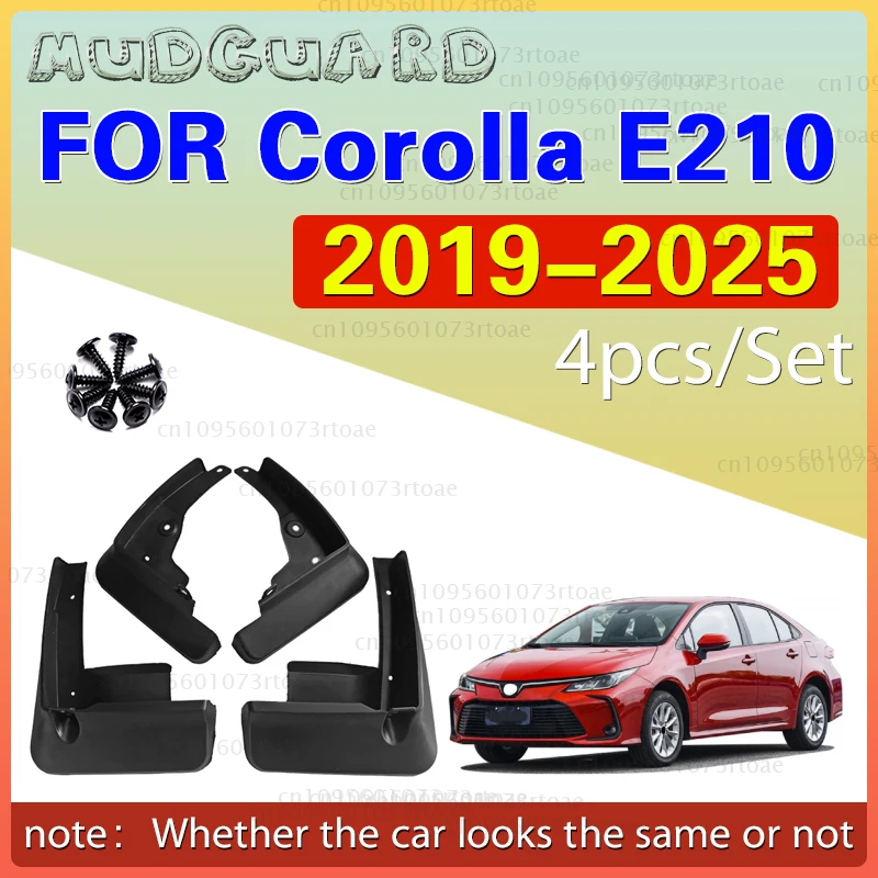 4Pcs/Set Car Mud Flaps Front Rear Mudguards For Toyota Corolla E210 4dr 2019-2025 2018 2019 2020 Splash Guards Fender Mudflaps
4Pcs/Set Car Mud Flaps Front Rear Mudguards For Toyota Corolla E210 4dr 2019-2025 2018 2019 2020 Splash Guards Fender Mudflaps