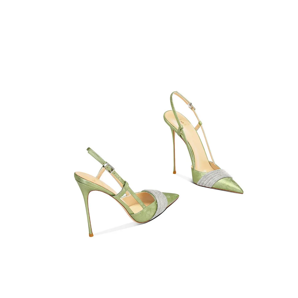 Spring New Womens Pointed Toe Thin Heel Closed Toe Backless High Heel Sandals Over 5cm Heel Match Cheongsam Dress
Spring New Womens Pointed Toe Thin Heel Closed Toe Backless High Heel Sandals Over 5cm Heel Match Cheongsam Dress