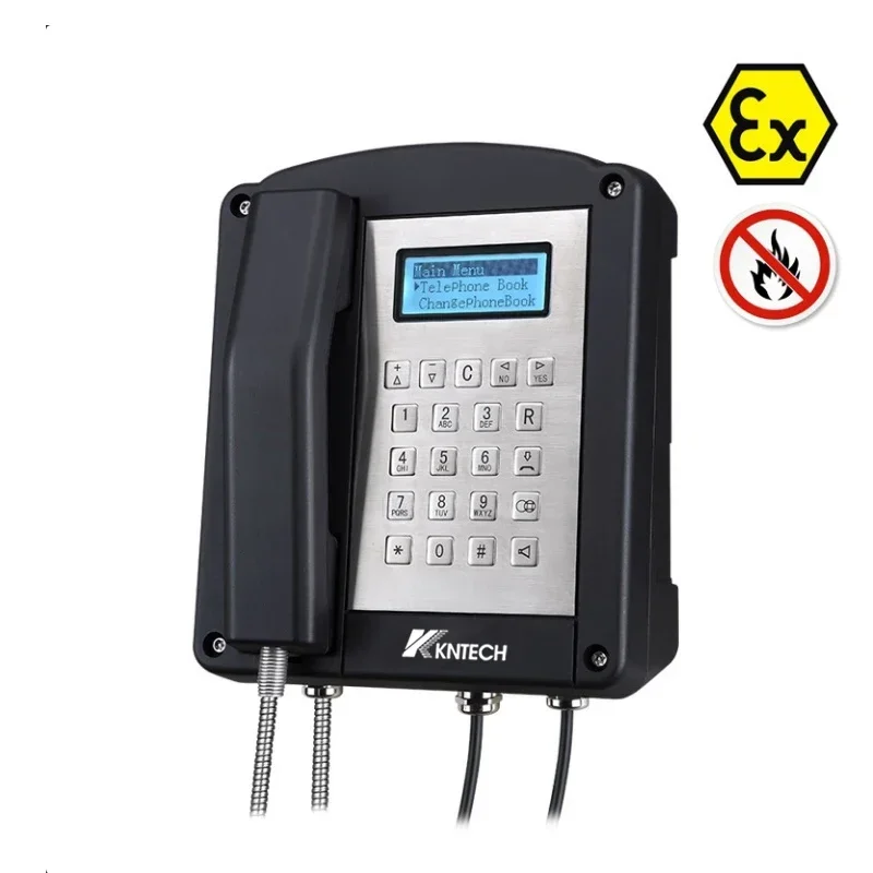 2025/IECEx analog Explosion proof telephone Emergency Roadside Explosion Proof telephone KNEX1 Industrial explosion-proof telep
2025/IECEx analog Explosion proof telephone Emergency Roadside Explosion Proof telephone KNEX1 Industrial explosion-proof telep