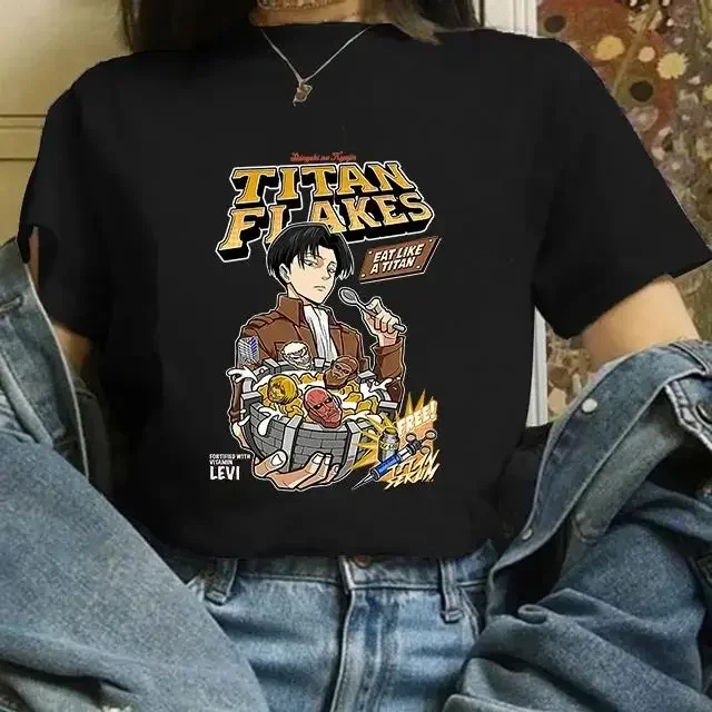Japanese anime attack Giant print series summer T-shirt Fashion trend Loose casual 100% cotton round neck short-sleeved T-shirt
Japanese anime attack Giant print series summer T-shirt Fashion trend Loose casual 100% cotton round neck short-sleeved T-shirt