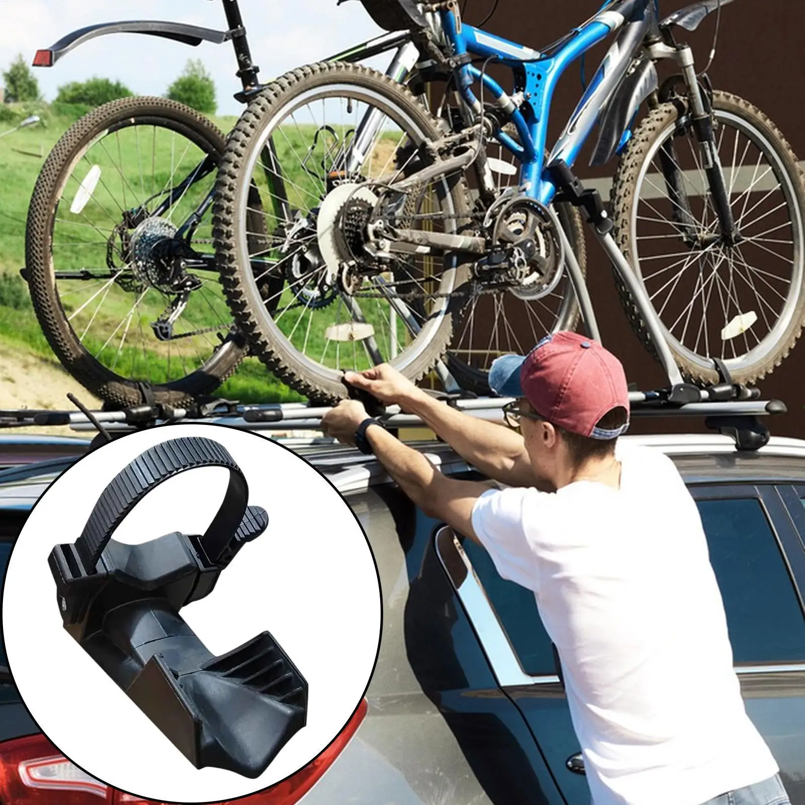 Rear Wheel Stopper Bicycles Front Rear Carrier Bicycles Tyres Stopper Mountain Bike Accessories Sturdy Lightweight Replacement 
Rear Wheel Stopper Bicycles Front Rear Carrier Bicycles Tyres Stopper Mountain Bike Accessories Sturdy Lightweight Replacement