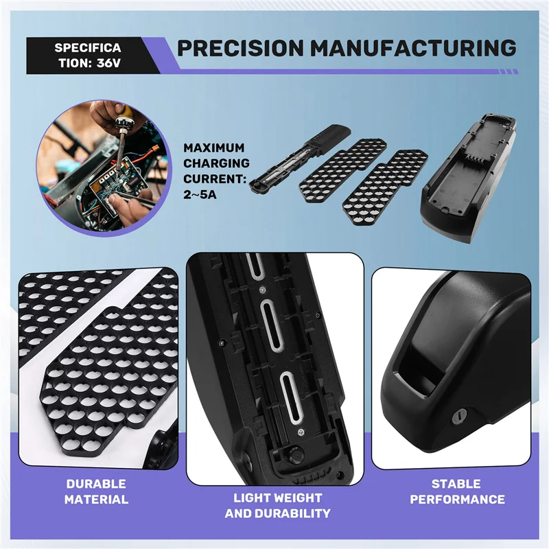 DP-2170-5C Battery Case Accessories Ebike Battery Box Nickel Strip 52PCS 21700 Cells For DIY DP-5C E-Bike Battery-AT20
DP-2170-5C Battery Case Accessories Ebike Battery Box Nickel Strip 52PCS 21700 Cells For DIY DP-5C E-Bike Battery-AT20