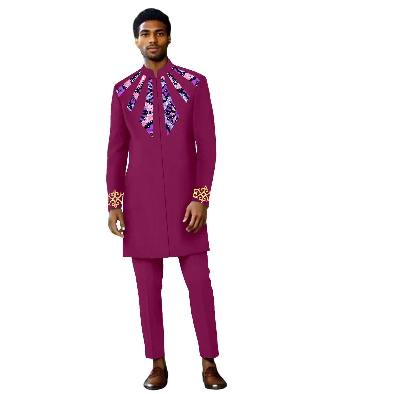 African Suits for Men Dashiki Embroidery Lined Blazer and Pants 2 Piece Set African Suit Plus Size Casual Outfits
African Suits for Men Dashiki Embroidery Lined Blazer and Pants 2 Piece Set African Suit Plus Size Casual Outfits