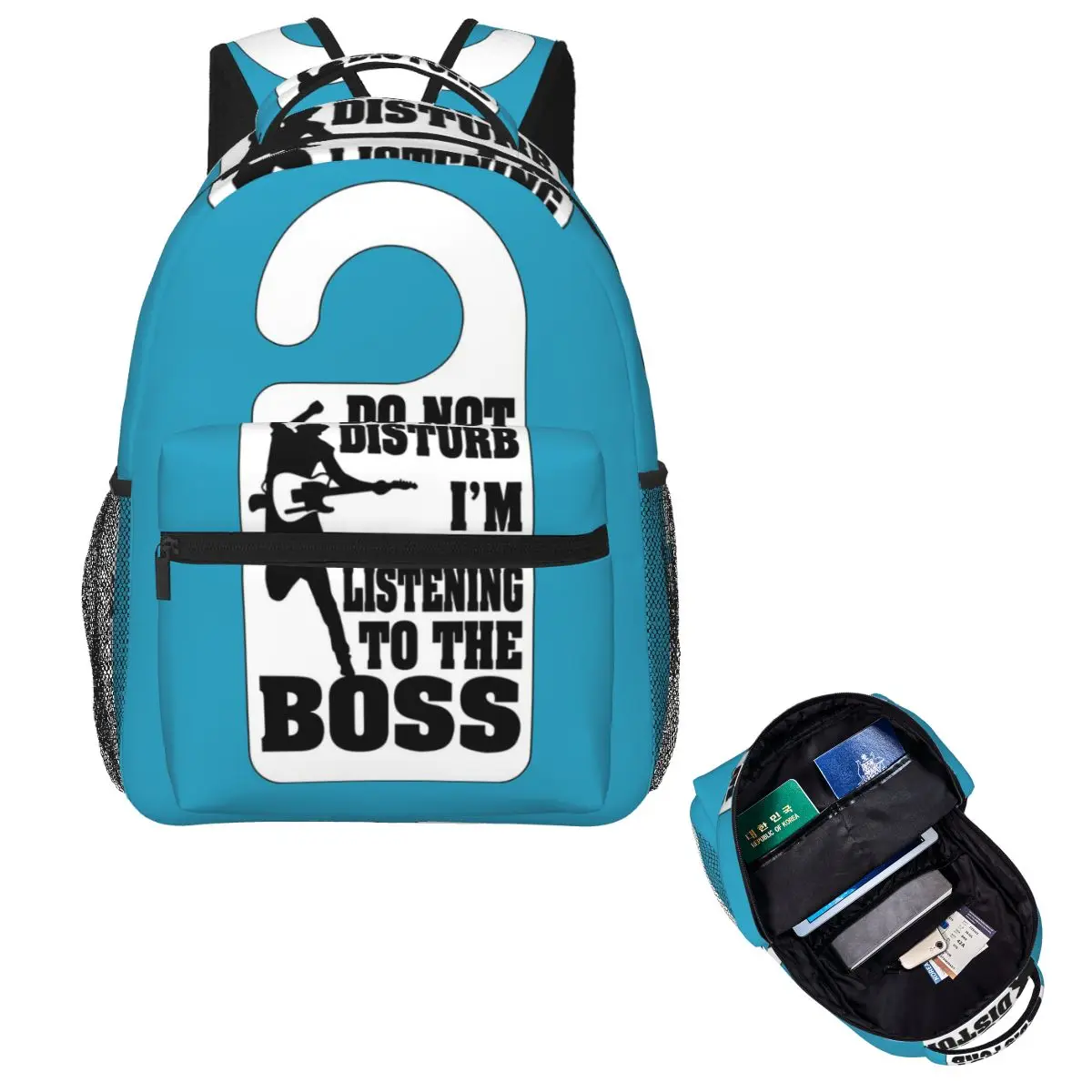 Do Not Disturb I'm Listening To The Boss Student Backpack School Bag Hiking Travel Daypack Fashion Bookbag Shoulder Bags
Do Not Disturb I'm Listening To The Boss Student Backpack School Bag Hiking Travel Daypack Fashion Bookbag Shoulder Bags