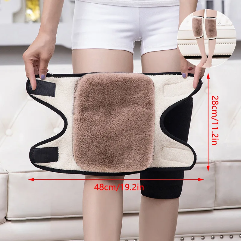 1Pieces Skin-friendly Winter Warm Knee Pads For Women Leg Warmers Men Old People Cold Leg Ski Knee Joint Protection Pads
1Pieces Skin-friendly Winter Warm Knee Pads For Women Leg Warmers Men Old People Cold Leg Ski Knee Joint Protection Pads