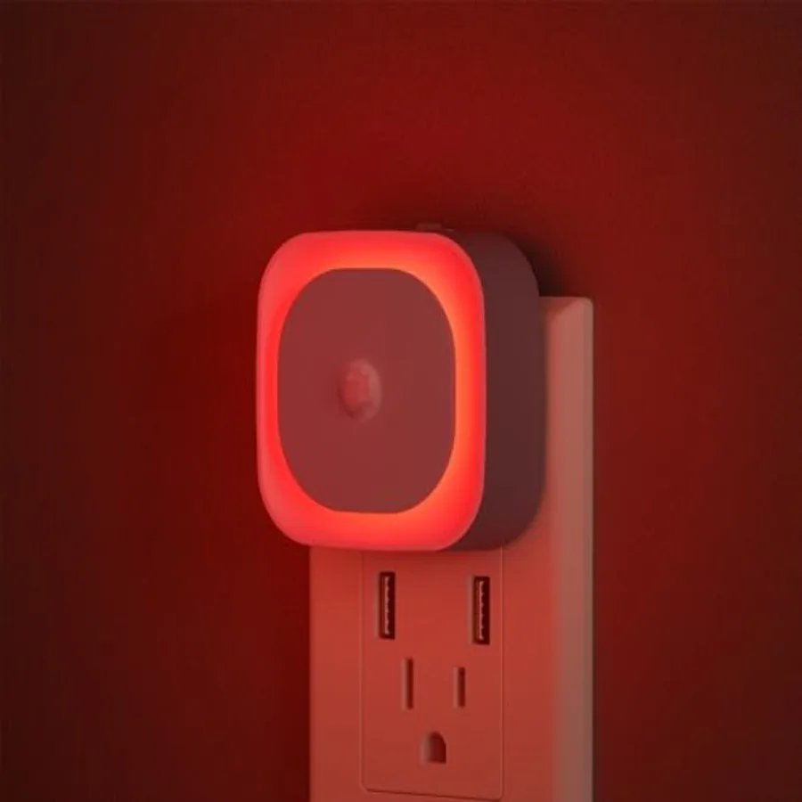 2 Pack Plug in Night Light with Motion Sensor and Dusk to Dawn Sensor, Soft Glow, 0%, Dimmable, Auto On/Off, 3 in 1 LED Lights
2 Pack Plug in Night Light with Motion Sensor and Dusk to Dawn Sensor, Soft Glow, 0%, Dimmable, Auto On/Off, 3 in 1 LED Lights