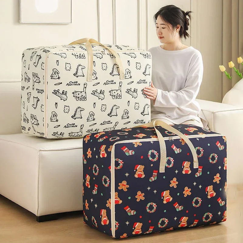 Zipper Clothes Quilt Bag Oxford Cloth Wear-Resistant Moving Luggage Packing Bag Foldable Waterproof Travel Bag Goodie bags
Zipper Clothes Quilt Bag Oxford Cloth Wear-Resistant Moving Luggage Packing Bag Foldable Waterproof Travel Bag Goodie bags