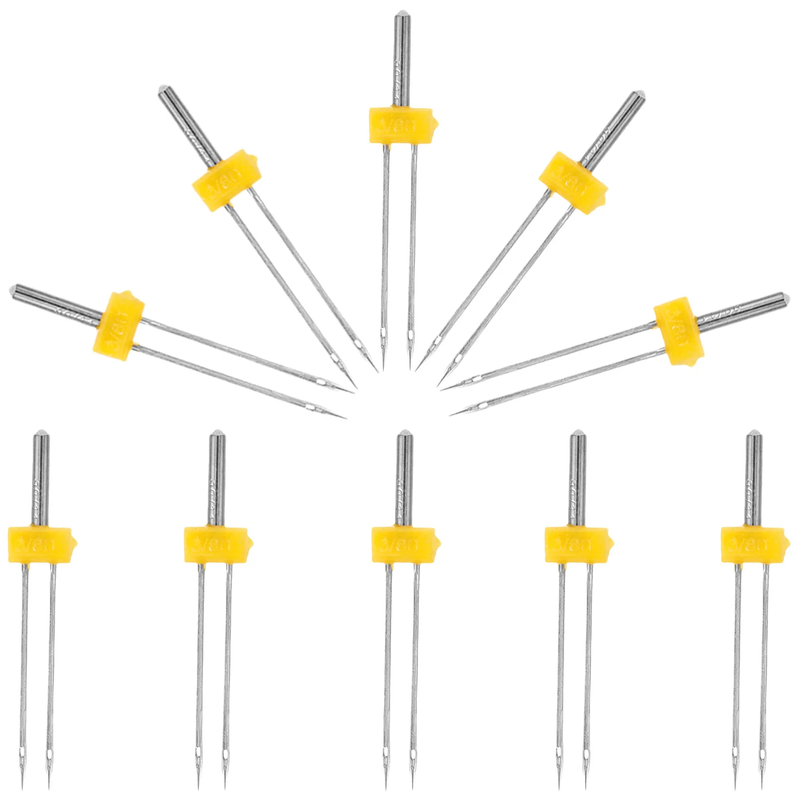 10Pcs Versatile Iron Sewing Machine Needles Rationalized Structure Simple Design Multi-Function Tools Twin Needle
10Pcs Versatile Iron Sewing Machine Needles Rationalized Structure Simple Design Multi-Function Tools Twin Needle