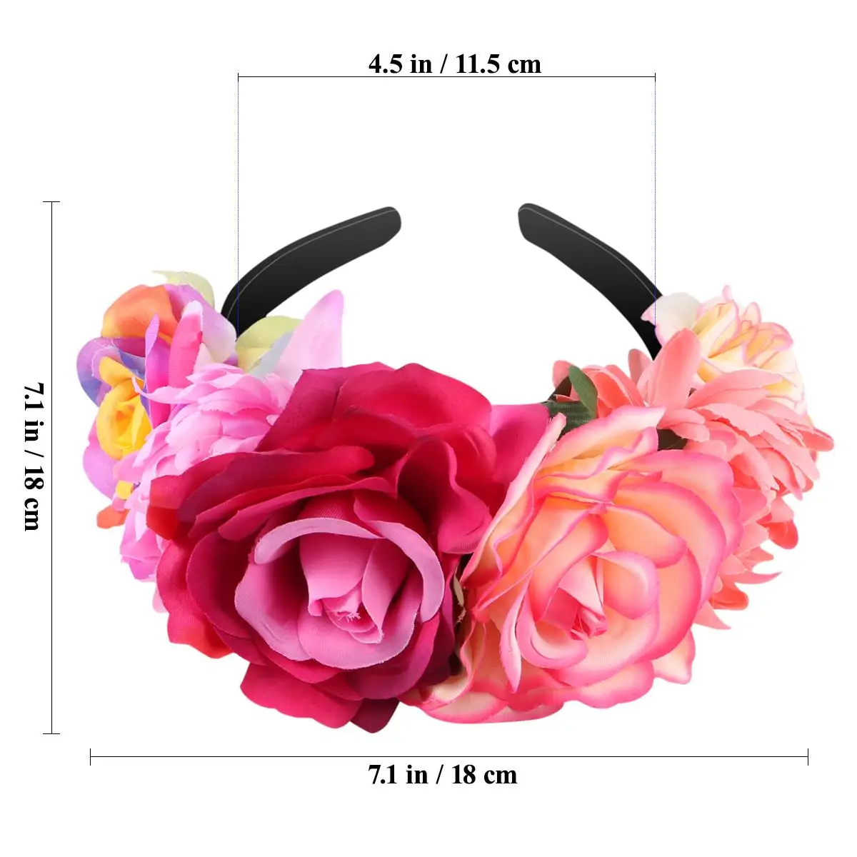 Headband Bohemia Hairband Girl Flower Accessory Headgear Crown Floral Headdress Bride
Headband Bohemia Hairband Girl Flower Accessory Headgear Crown Floral Headdress Bride