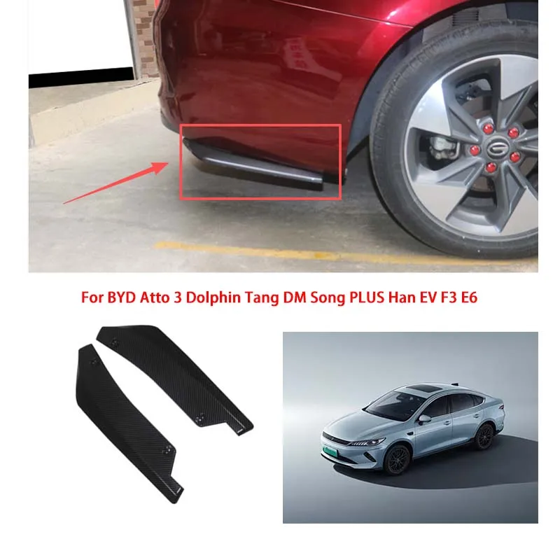 Pair For BYD Car Front Rear Bumper Lip Splitter Scratch Protector 44.5cm Winglets Side Skirt Extension
Pair For BYD Car Front Rear Bumper Lip Splitter Scratch Protector 44.5cm Winglets Side Skirt Extension