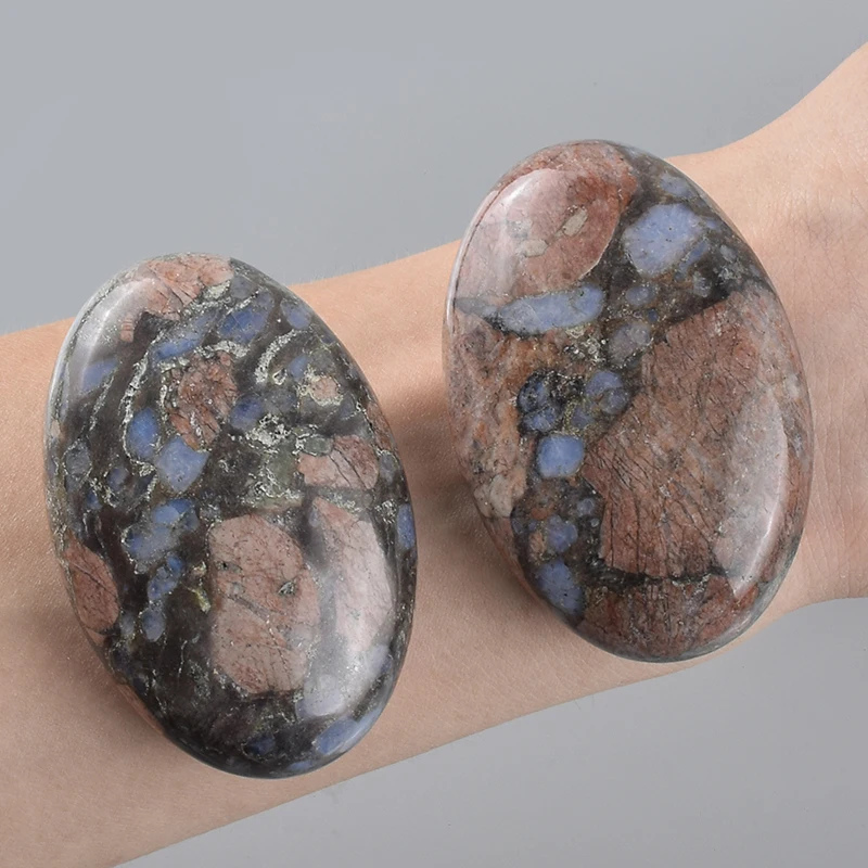 Big Blue Dot Chakra Palm stone Big Hot Massage Stone Natural Healing SPA Reiki Crystal Beauty Health Care Energy Stone Therapy
Big Blue Dot Chakra Palm stone Big Hot Massage Stone Natural Healing SPA Reiki Crystal Beauty Health Care Energy Stone Therapy