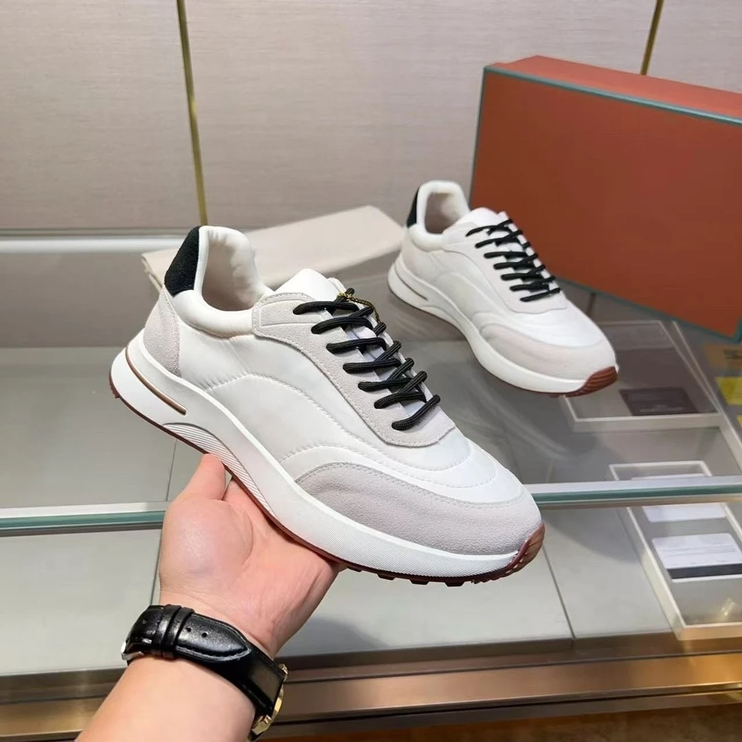 Designer Style 2026 Premium Quality Men Sneakers Color-Blocked Thick Sole Lightweight Casual Athletic Footwear New Spring Style
Designer Style 2026 Premium Quality Men Sneakers Color-Blocked Thick Sole Lightweight Casual Athletic Footwear New Spring Style