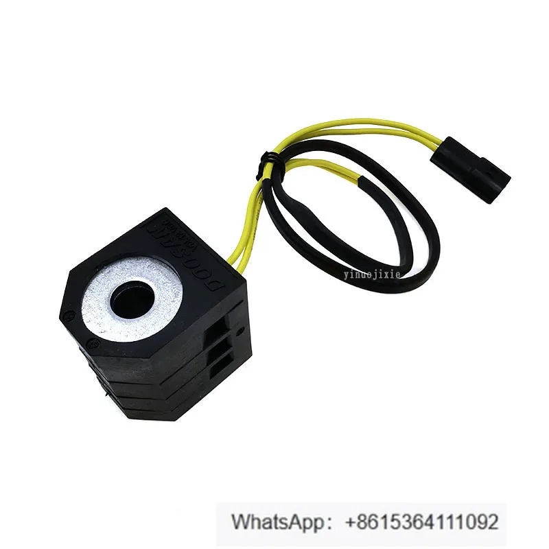 Applicable to DH220-5 solenoid valve coil pilot safety lock 12V solenoid valve coil excavator accessories
Applicable to DH220-5 solenoid valve coil pilot safety lock 12V solenoid valve coil excavator accessories