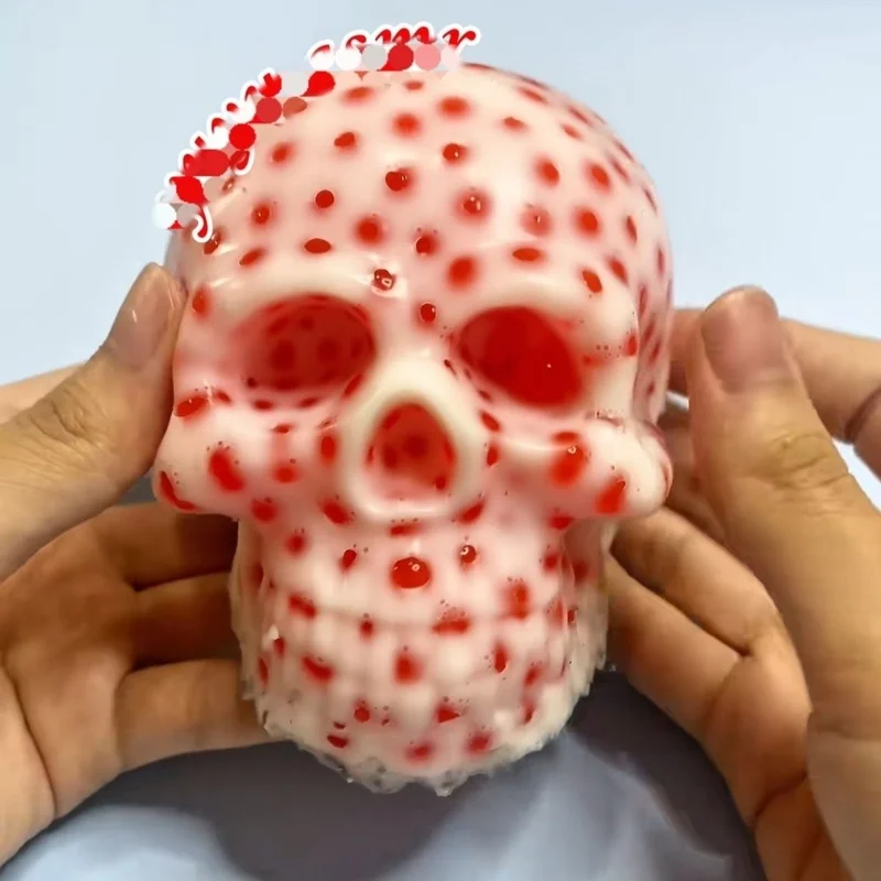 Новинка, забавный Хэллоуин, ужас, череп, креативная игра, сжимание, облегчение прыщей, сжимание, раздражение, снятие стресса, игрушки, праздничные подарки
Новинка, забавный Хэллоуин, ужас, череп, креативная игра, сжимание, облегчение прыщей, сжимание, раздражение, снятие стресса, игрушки, праздничные подарки
