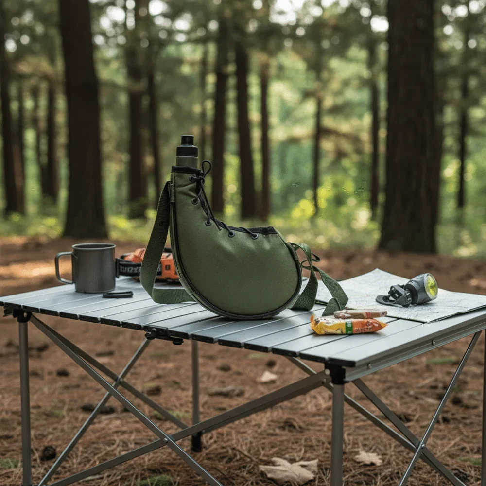 Mountaineering Leak-Proof Water Bottle Portable Oval-Shaped Water Kettle Oxford Cloth Sport Bottles Travel Backpacking
Mountaineering Leak-Proof Water Bottle Portable Oval-Shaped Water Kettle Oxford Cloth Sport Bottles Travel Backpacking