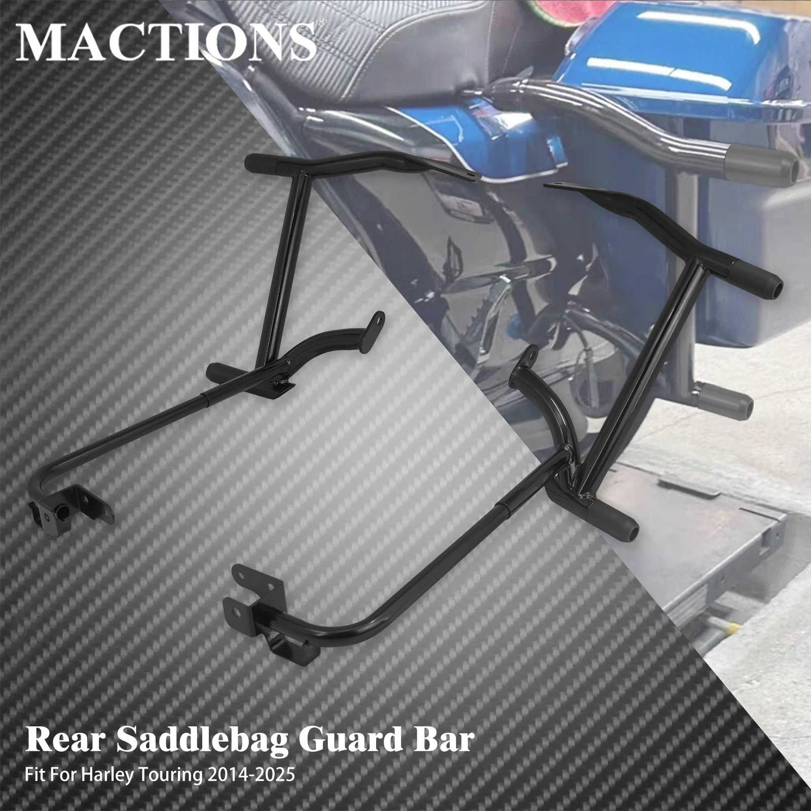Motorcycle Rear Saddlebags Guards Crash Bars Rail Bracket Kit For Harley Touring Electra Street Road Glide 14-Later FLHRXS FLHT
Motorcycle Rear Saddlebags Guards Crash Bars Rail Bracket Kit For Harley Touring Electra Street Road Glide 14-Later FLHRXS FLHT