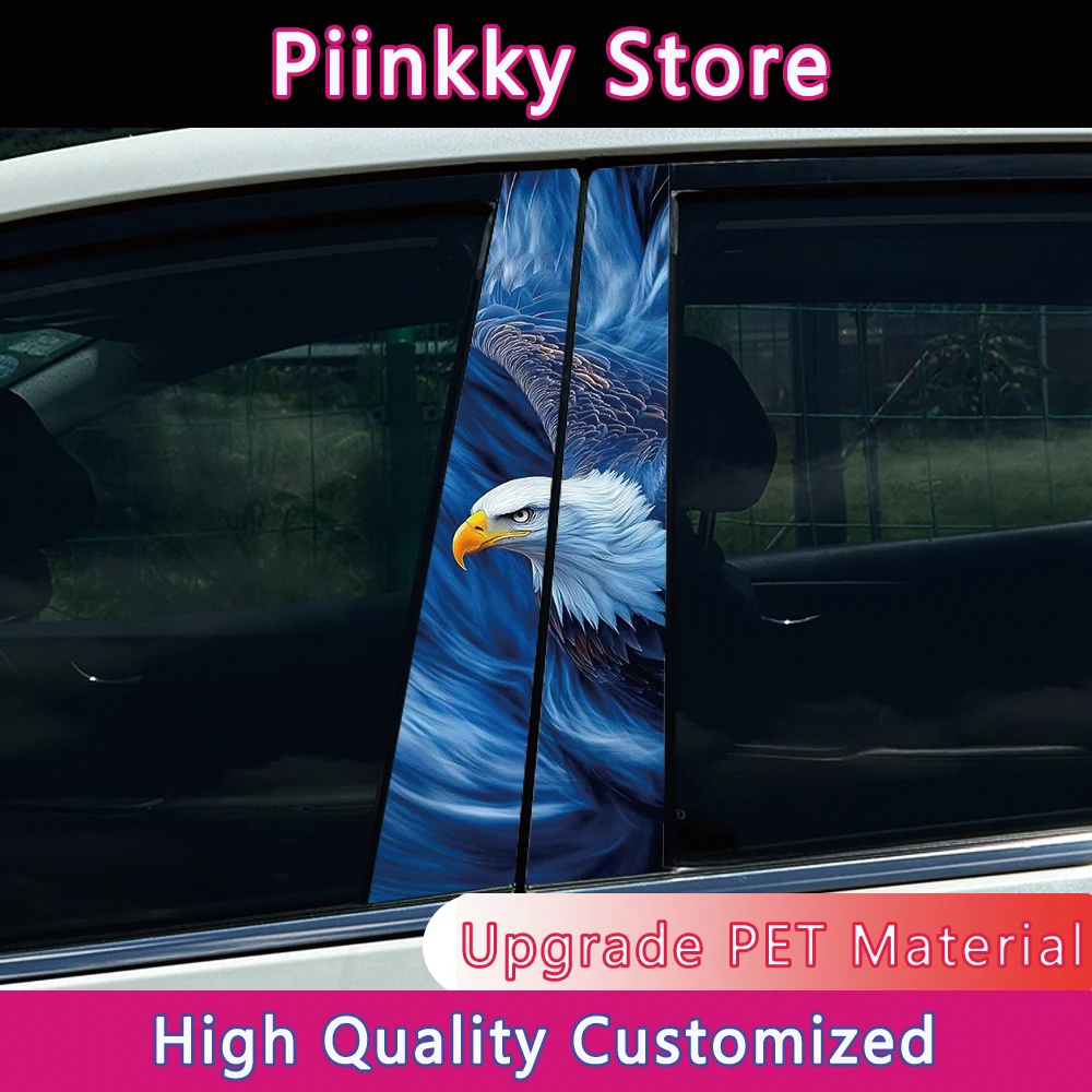 Soaring Bald Eagle 3D Car Stickers Auto Door Pillar Decals Waterproof Center Column Scratche Cover Decoration
Soaring Bald Eagle 3D Car Stickers Auto Door Pillar Decals Waterproof Center Column Scratche Cover Decoration