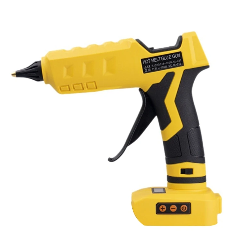 Upgraded Glue Gun 100W Digital Temperature Adjustable Cordless Glue Gun For Dewalt 18V 20V Battery
Upgraded Glue Gun 100W Digital Temperature Adjustable Cordless Glue Gun For Dewalt 18V 20V Battery