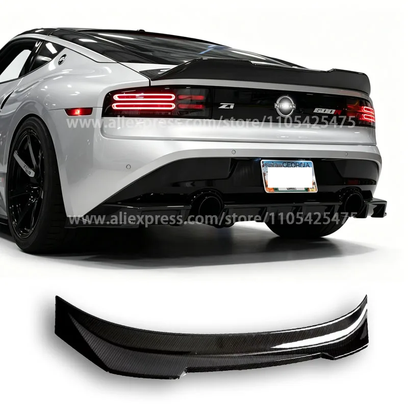 400Z spoiler For Nissan Z 400Z 2023 Prepreg Dry Carbon Fiber Rear Trunk Spoiler Wing Boot Lip RZ34
400Z spoiler For Nissan Z 400Z 2023 Prepreg Dry Carbon Fiber Rear Trunk Spoiler Wing Boot Lip RZ34