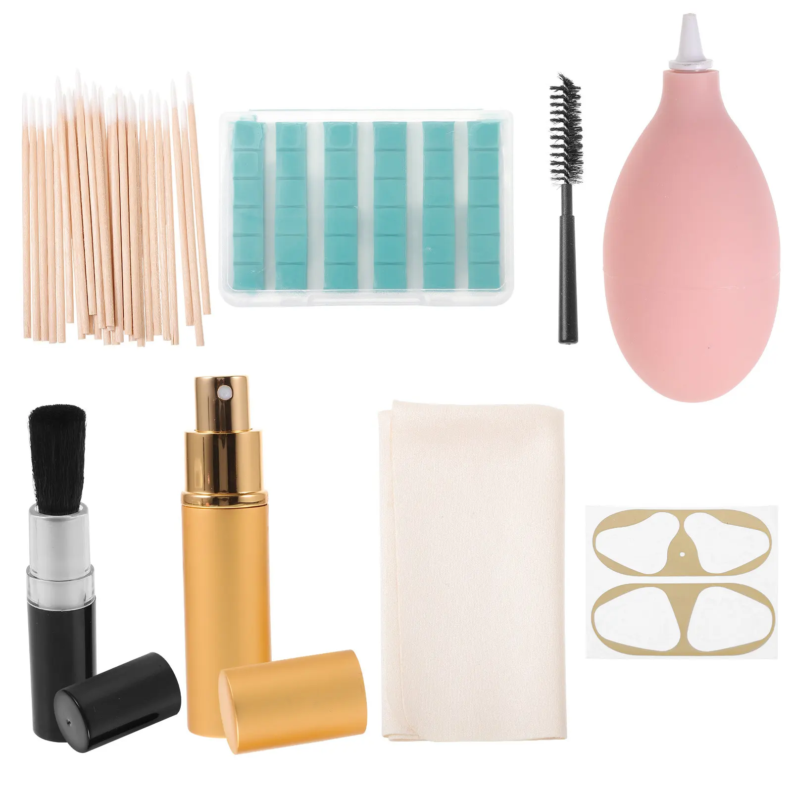 8Pcs Headphone Cleaner Set Headset Cleaning Kit for Earbuds Headphones Phone Charging Ports Hard to Reach Areas Light Compact
8Pcs Headphone Cleaner Set Headset Cleaning Kit for Earbuds Headphones Phone Charging Ports Hard to Reach Areas Light Compact