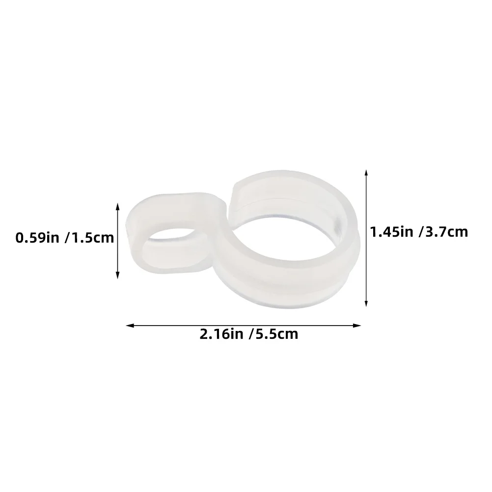 20 Pcs Windproof Clothes Hanger Hooks Plastic Suitable Various Hangers Prevent Blowing Reusable Buckle Home Storage
20 Pcs Windproof Clothes Hanger Hooks Plastic Suitable Various Hangers Prevent Blowing Reusable Buckle Home Storage