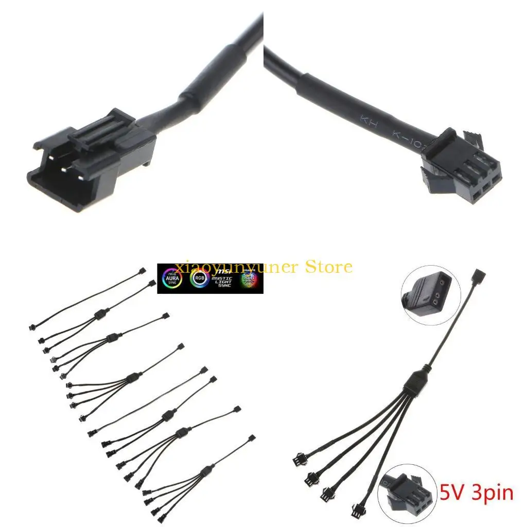 P9JB 5V to 3Pin Fan Adapter Cord for Computer Motherboard Transfer Cable
P9JB 5V to 3Pin Fan Adapter Cord for Computer Motherboard Transfer Cable