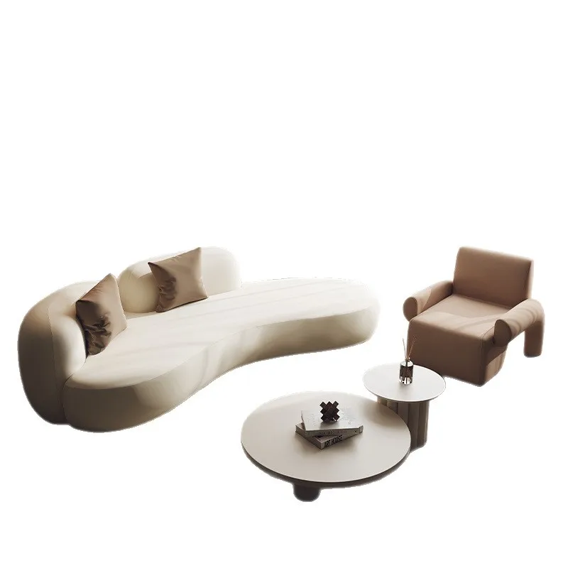 Curved sofa living room office lounge area reception hotel meeting sofa combination
Curved sofa living room office lounge area reception hotel meeting sofa combination