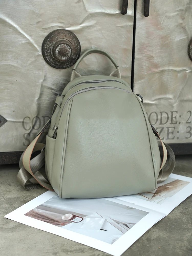 Женский дорожный рюкзак Zency из мягкой кожи, большой вместимости, трансформируемый, с несколькими отделениями, сумка через плечо, ранец
Женский дорожный рюкзак Zency из мягкой кожи, большой вместимости, трансформируемый, с несколькими отделениями, сумка через плечо, ранец