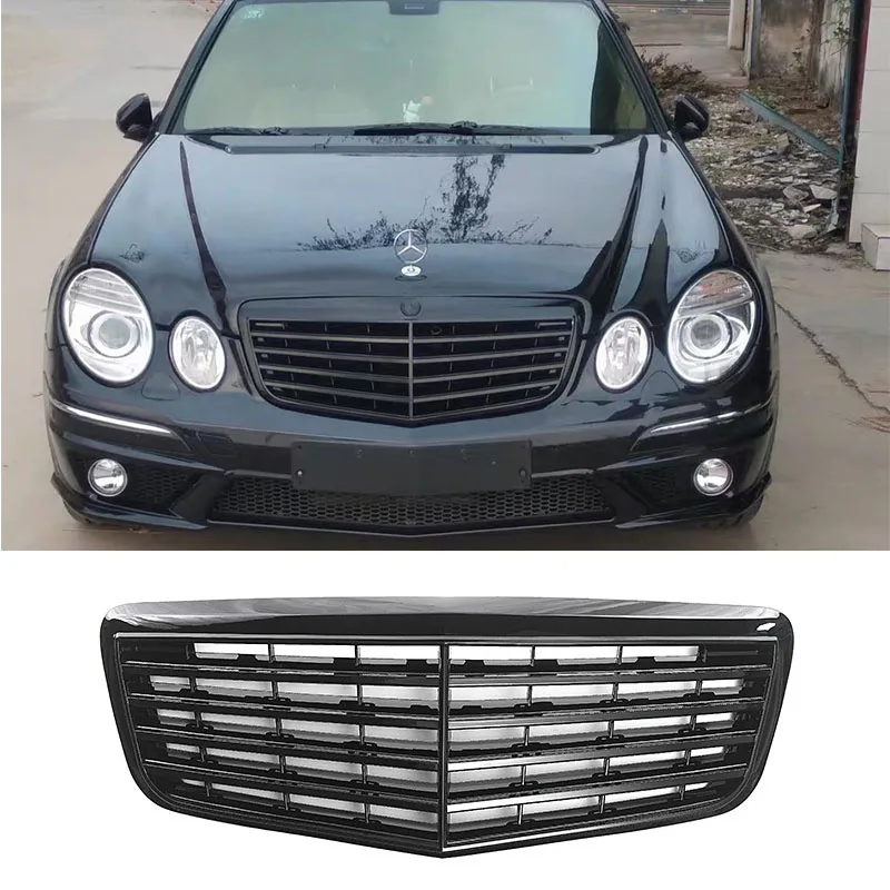Racing grills For Mercedes-Benz E-class W211 Bright Black OE Model 2006 2007 2008 Grille Front Bumper Grill Car Accessories
Racing grills For Mercedes-Benz E-class W211 Bright Black OE Model 2006 2007 2008 Grille Front Bumper Grill Car Accessories