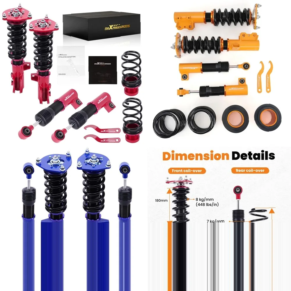 Height Adjustable Coilover Suspension Kits for Hyundai Veloster FS 2012-2018
Height Adjustable Coilover Suspension Kits for Hyundai Veloster FS 2012-2018