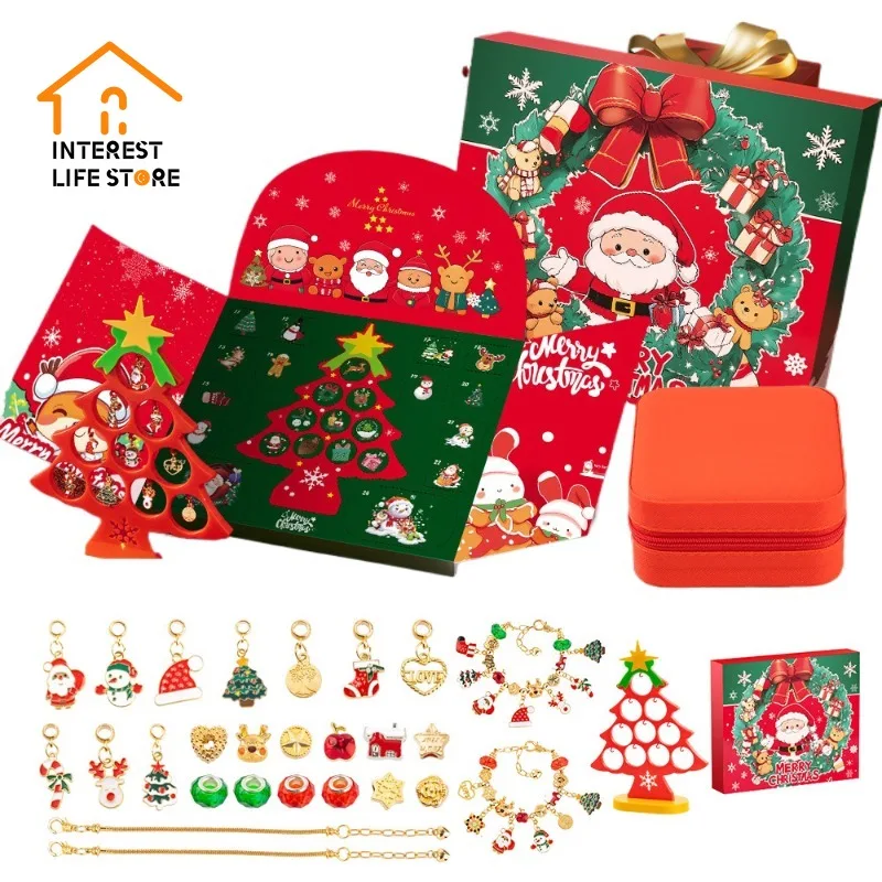 Christmas Gift Pendant Suitable European Original Bracelet DIY Accessories Exquisite Jewelry with Storage Box for Girls Gifts
Christmas Gift Pendant Suitable European Original Bracelet DIY Accessories Exquisite Jewelry with Storage Box for Girls Gifts