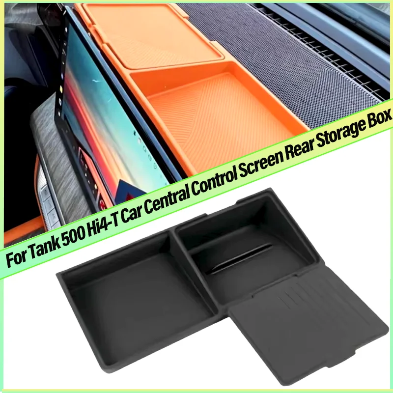 Car Central Control Screen Rear Storage Box Fit for Tank 500 Hi4-T Auto Screen Rear Silicone Storage Box Interior Upgrade Parts
Car Central Control Screen Rear Storage Box Fit for Tank 500 Hi4-T Auto Screen Rear Silicone Storage Box Interior Upgrade Parts