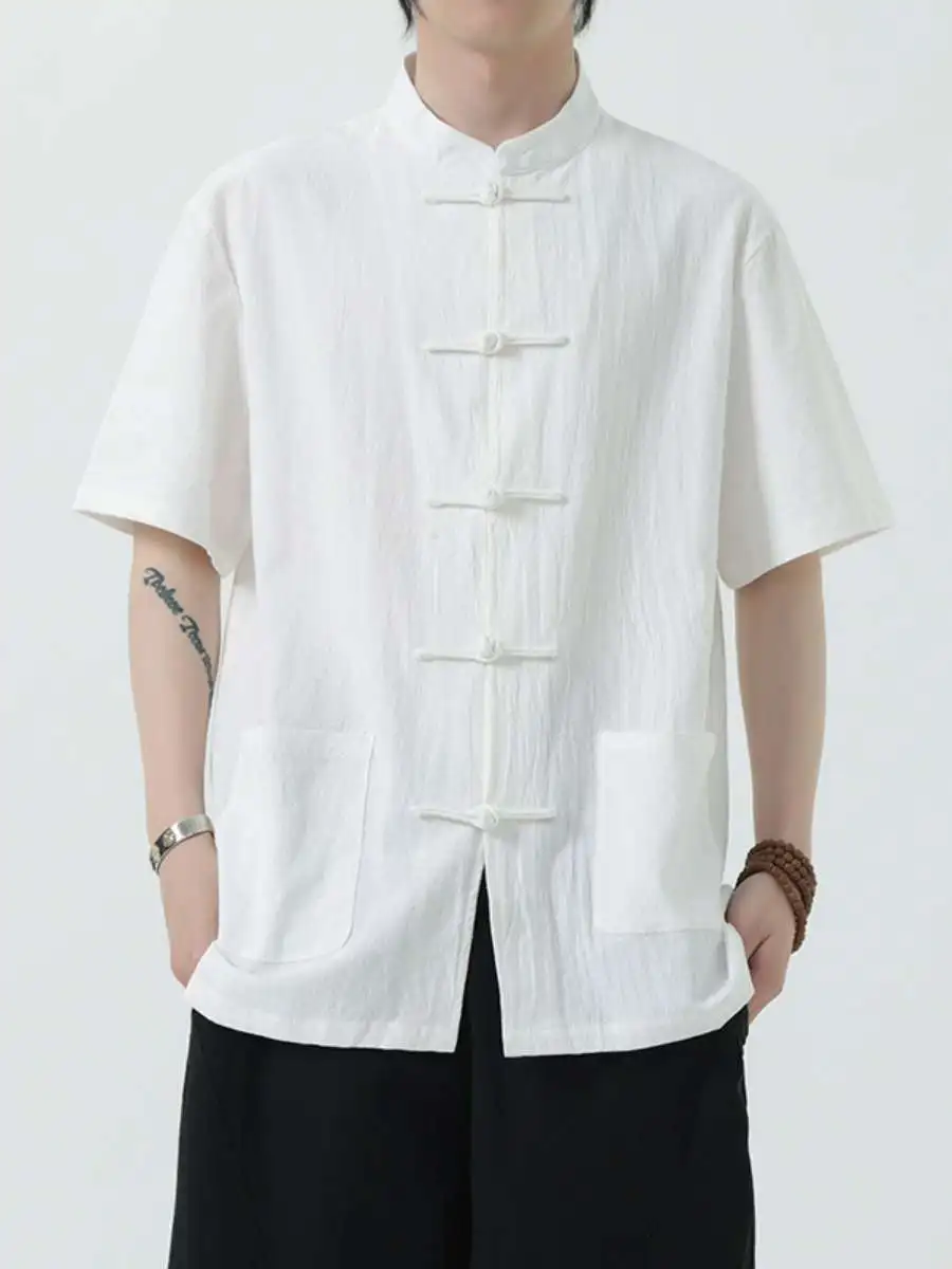 Новый летний мужской кардиган из хлопка и льна в стиле тан, с воротником-стойкой, на пуговицах, в китайском стиле...
Новый летний мужской кардиган из хлопка и льна в стиле тан, с воротником-стойкой, на пуговицах, в китайском стиле...