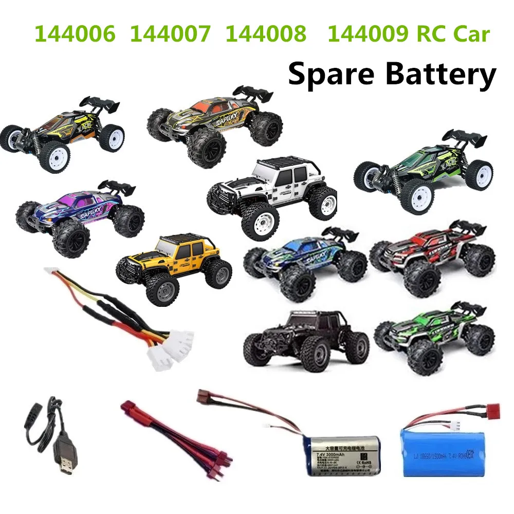 144006 RC Car Spare Parts Battery 7.4V 1500mAh /3000mAh/ 3 in 1 line Suitable For: 144006 144007 144008 144009
144006 RC Car Spare Parts Battery 7.4V 1500mAh /3000mAh/ 3 in 1 line Suitable For: 144006 144007 144008 144009
