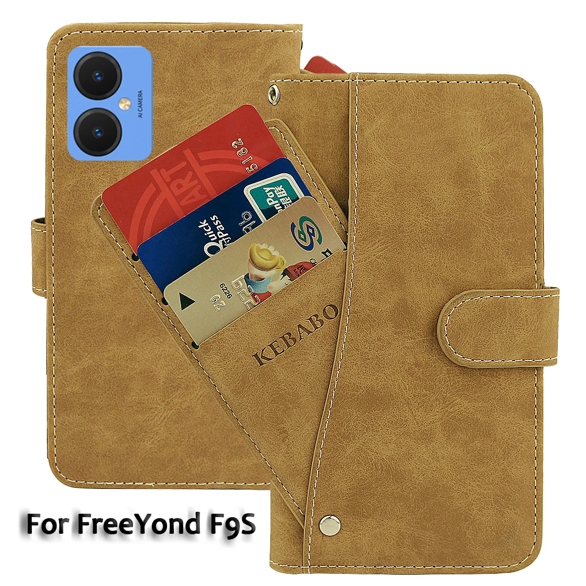 Vintage Leather Wallet FreeYond F9S Case 6.6" Flip Luxury Card Slots Cover Magnet Phone Protective Cases Bags
Vintage Leather Wallet FreeYond F9S Case 6.6" Flip Luxury Card Slots Cover Magnet Phone Protective Cases Bags