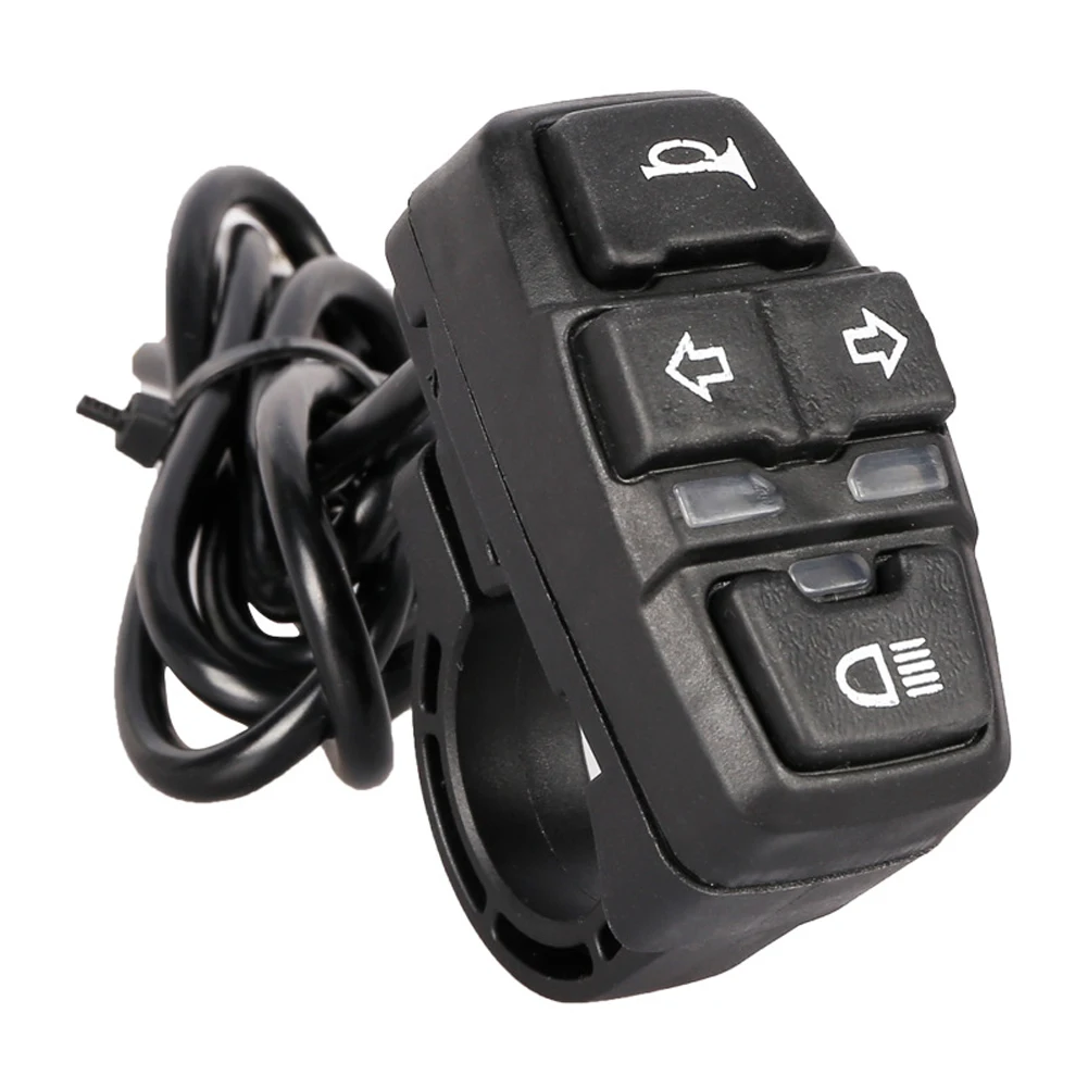 Motorcycle Handlebar Control Switch All in One Headlight Turn Signal and Switch Designed for 22mm Diameter Models
Motorcycle Handlebar Control Switch All in One Headlight Turn Signal and Switch Designed for 22mm Diameter Models