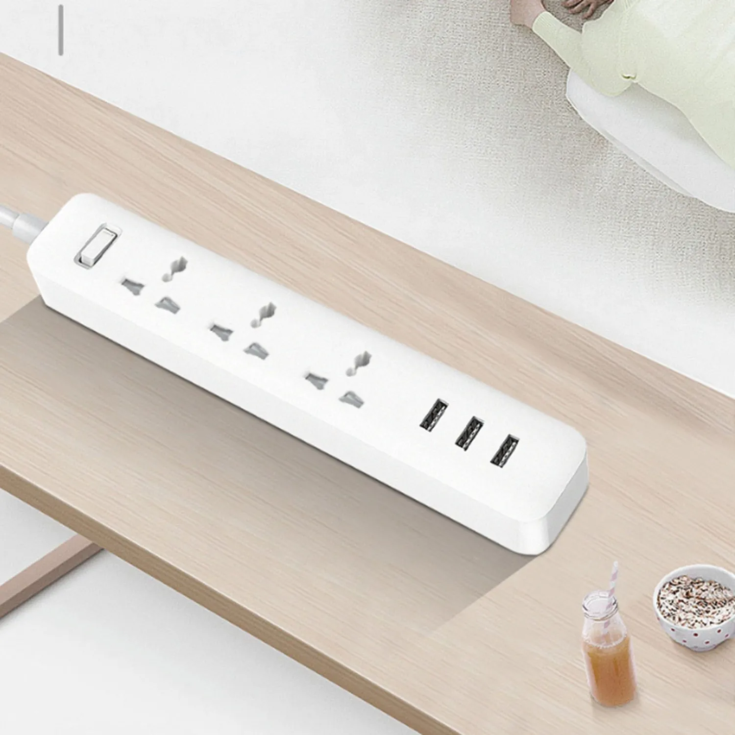 3 Outlet Adapter Fast Charging Power Strip Universal with 3Usb Port Convenience Durable for Office Home(Us Plug)
3 Outlet Adapter Fast Charging Power Strip Universal with 3Usb Port Convenience Durable for Office Home(Us Plug)