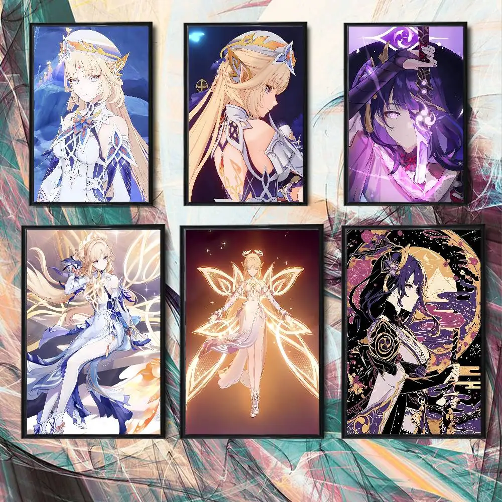 Furina Raiden Shogun Nico Genshin Impact Poster Prints Wall Picture Painting Gift Living Room Restaurant Bar Large Dec Sticker
Furina Raiden Shogun Nico Genshin Impact Poster Prints Wall Picture Painting Gift Living Room Restaurant Bar Large Dec Sticker
