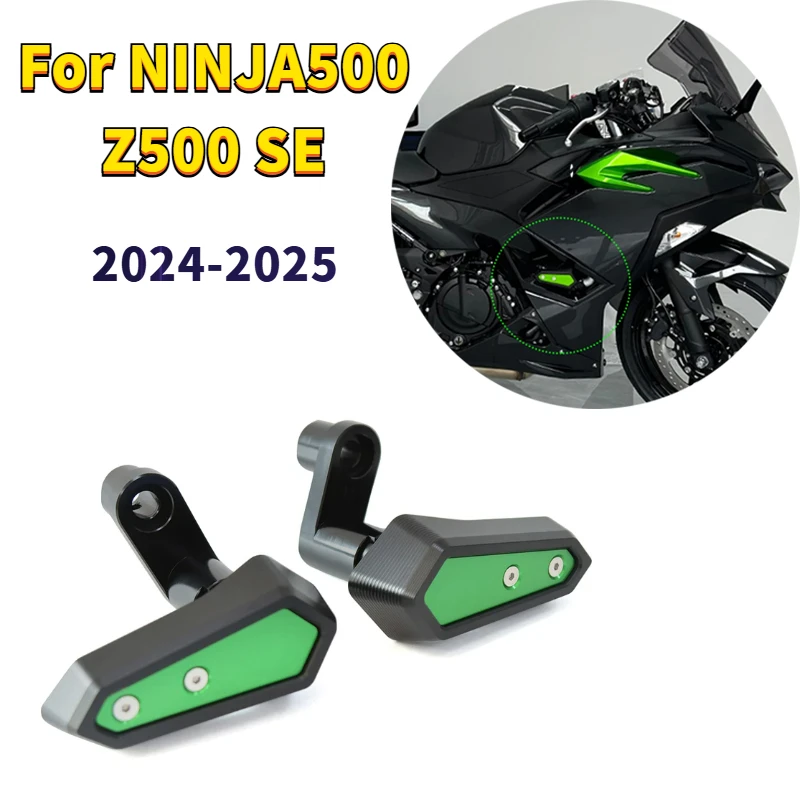 Motorcycle Slider Frame Slider Engine Protective Guard cover Falling Protection Fit For Kawasaki Ninja500 Z500 ninja 500 2024 25
Motorcycle Slider Frame Slider Engine Protective Guard cover Falling Protection Fit For Kawasaki Ninja500 Z500 ninja 500 2024 25