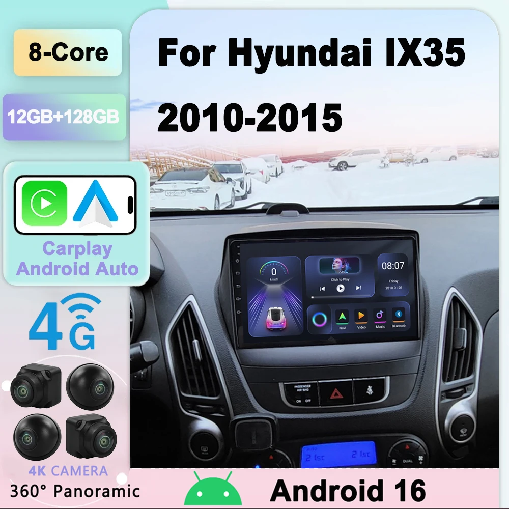 Android 16 2Din 4G Car Stereo Radio Multimedia Video Player For Hyundai Tucson 2 LM IX35 2009-2015 Navigation GPS Carplay
Android 16 2Din 4G Car Stereo Radio Multimedia Video Player For Hyundai Tucson 2 LM IX35 2009-2015 Navigation GPS Carplay